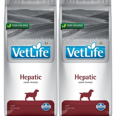 Vet Life Dog Adult Hepatic 2 x 2 kg