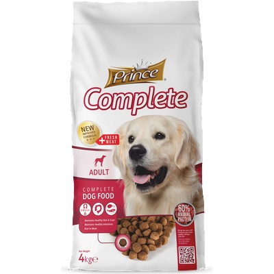 Petnutrition ПОСЛЕДНИ БРОЙКИ: Бюджетни гранули за кучета с птиче и говеждо месо prince complete 4kg