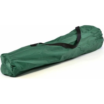 Skládací kempingová židle DIVERO s polštářkem - zelená