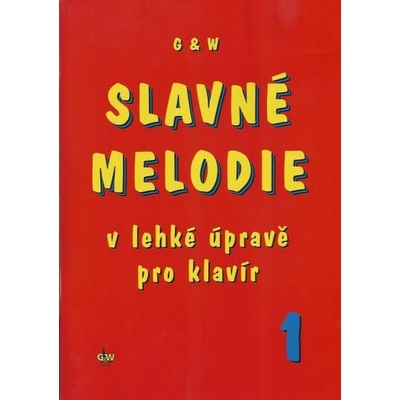 Slavné melodie v lehké úpravě pro klavír 1 + CD