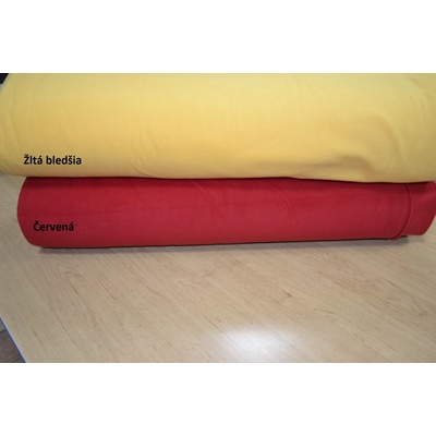 Látka Fleece červená