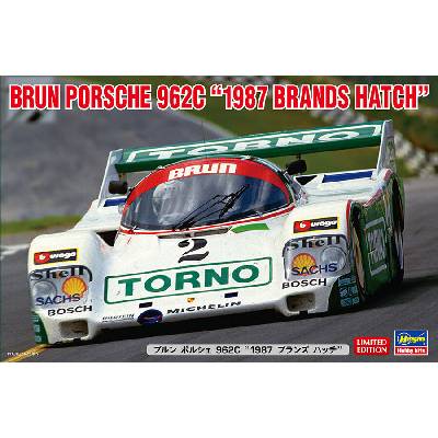 1/24 Brun Porsche 962C " 1987 Brands Hatch" (20585)