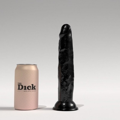 The Dick TD08 Brock čierne realistické dildo 24 x 4,5 cm