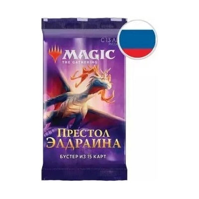 Wizards of the Coast Magic the Gathering Throne of Eldraine Booster Russian