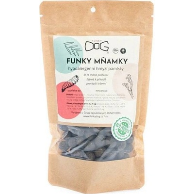 Funky Dog hypoalergénne hmyzie maškrty 100 g