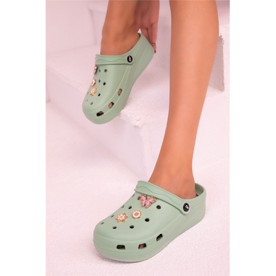 Johns Athletic Дамски домашни чехли 4745 - Зелени #360351 (360351_Мента)