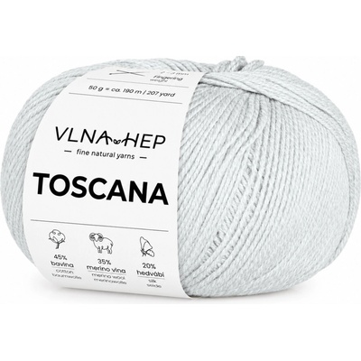 Vlna Hep Příze Toscana 143000 – Světle šedá
