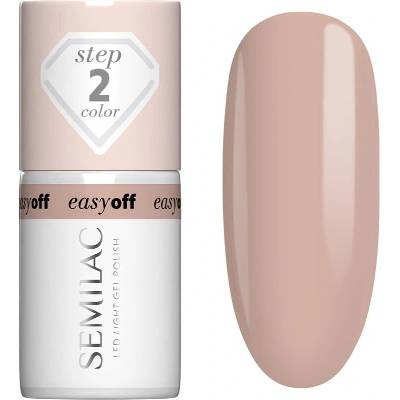 Semilac Easy Off Step 2 gelový lak na nehty s použitím UV/LED lampy odstín Caffe Frappe 7 ml