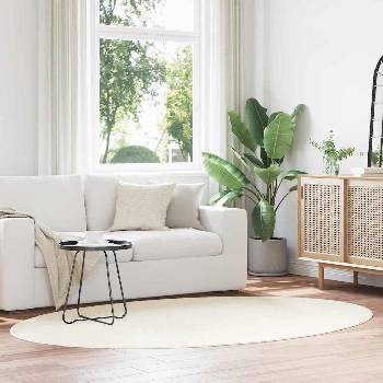 Image 1 of vidaXL Килими за помещение HUARTE Крем 160 x 230 cm 100% полиестер (4103625)