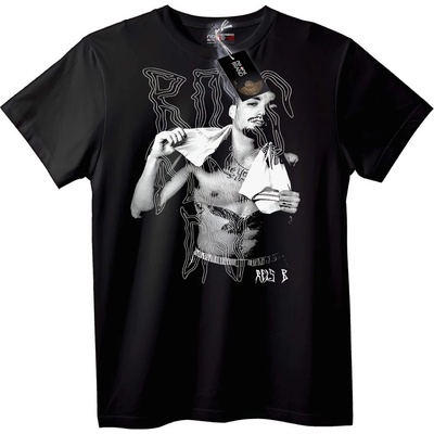NOONEBRAND Тениска Urban RDS B графичен - 2XL, White