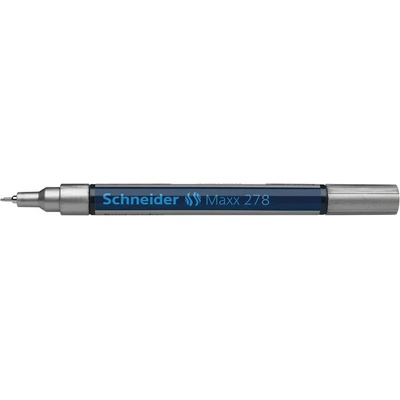 Schneider Лаков маркер, 0, 8 мм, SCHNEIDER "Maxx 278", сребърен 127854 (127854)