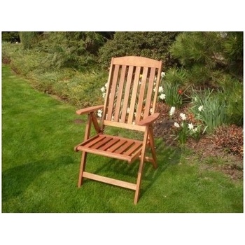 zahradní židle, křeslo EDINBURG dřevěná (tropické dřevo)