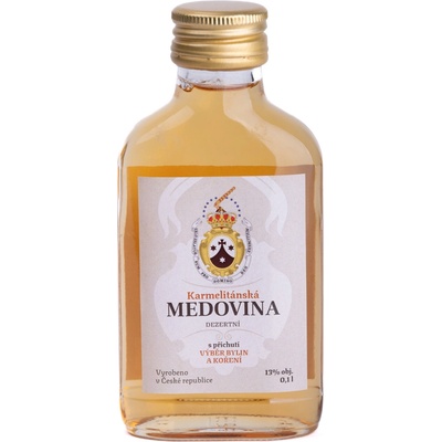 Karmelitánská medovina s příchutí bylin a koření 0,1 l