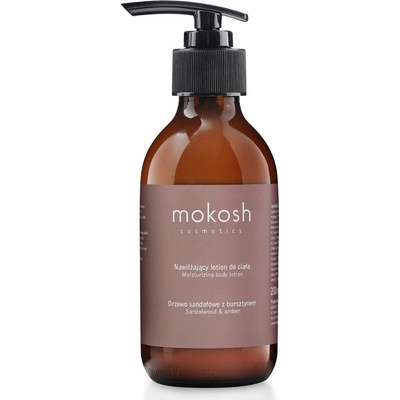 Mokosh Sandalwood & Amber hydratační tělové mléko 200 ml