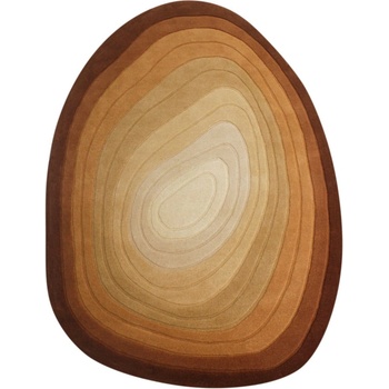 Flair Rugs Вълнен килим в тухлен цвят 200x290 cm Puddle Ombre Wool - Flair Rugs (503119377447)