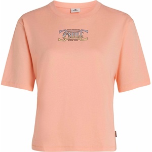 O'Neill SUMMER MUSTHAVES Дамска тениска Сьомгов цвят O'Neill | Oranzhev | ЖЕНИ | S
