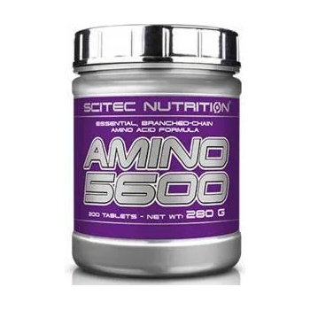 Scitec Nutrition Основни аминокиселини Amino 5600, 200 таблетки, 1227