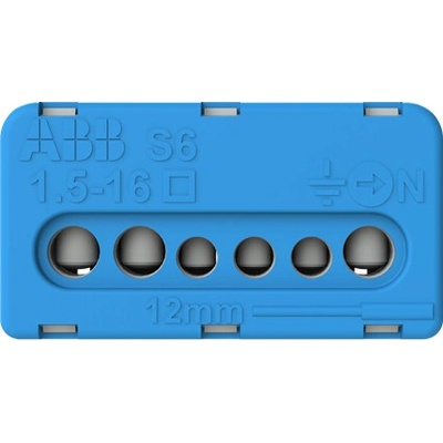 ABB Příslušenství-LUCA41-Svorky N šroubové, NKS06, 6 svorek - 3x16mm2+3x6mm2 1SPE007715F0731 1SPE007715F0731