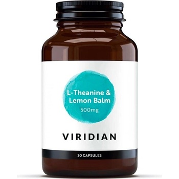 Viridian L-Theanine & Lemon Balm 30 kapsúl
