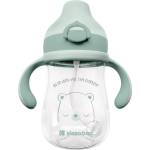 KikkaBoo Тританова чаша с мек накрайник Kikkaboo - Bear with me, 300 ml, Mint (31302020102)