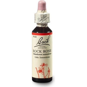 Bachovy originální květové esence Devaterník penízkovitý Rock Rose 20 ml