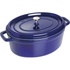 Staub Cocotte hrnec oválný 33 cm 6,5 l tmavě modrý