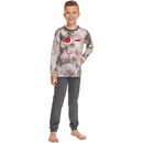 Taro chlapecké pyžamo Greg šedá