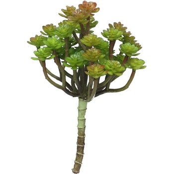 Kaktus zelený/červený 19 cm