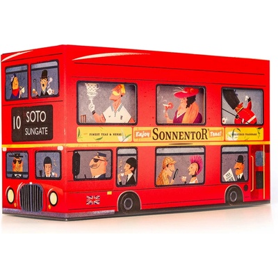 Sonnentor London Bus Černé čaje BIO 3 ks