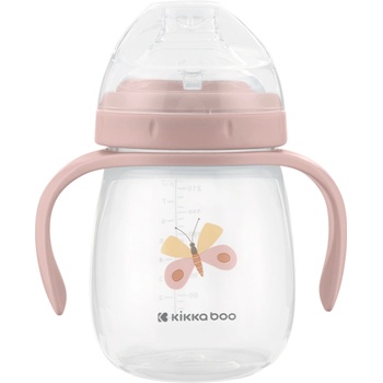 KikkaBoo Чаша със силиконов накрайник 240мл Hedge-hugs (31302030106)