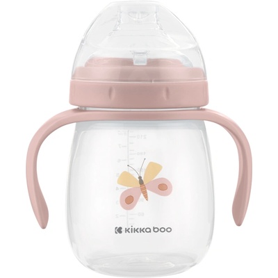 KikkaBoo Чаша със силиконов накрайник 240мл Hedge-hugs (31302030106)