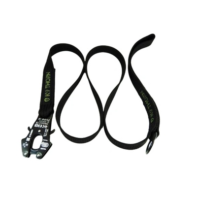 K9 Thorn Каишка с карабинер конг жаба, черна, L (0108/16.BLK.L)