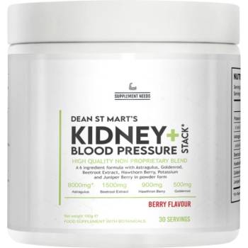 Supplement Needs Kidney And Blood Pressure Stack Powder [180 грама] Berry Blast