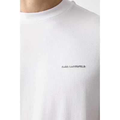 Karl Lagerfeld тениска basic мъжка от памук с еластан (563221.755042)