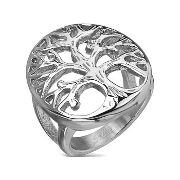 Šperky4U ocelový prsten strom života OPR1724