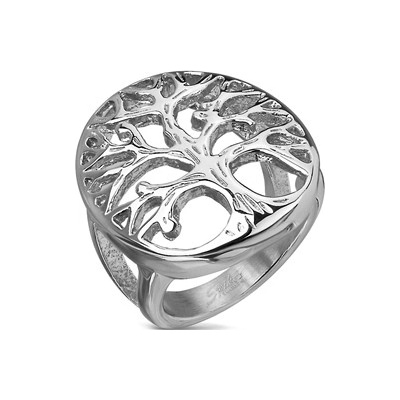 Šperky4U ocelový prsten strom života OPR1724