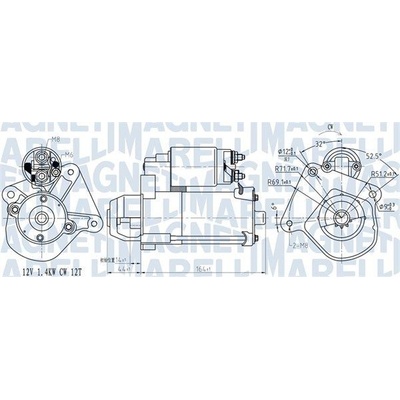 Štartér MAGNETI MARELLI 063721275010