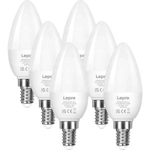 Lepro Led крушка lepro 600059-ww-eu-6 e14 4.2w 2700k тип свещ (600059-ww-eu-6)