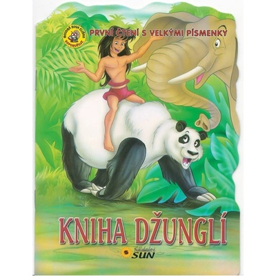 Kniha džunglí - První čtení s velkými písmenky