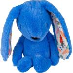 Balibazoo Мека играчка за гушкане Bali Bazoo - Rabbit, 32 cm, синя (111065) - ozone
