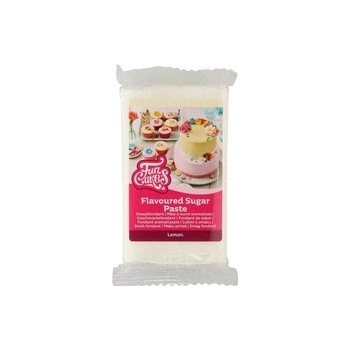 FunCakes Potahovací a modelovací hmota Bílá s příchutí citronu 250 g