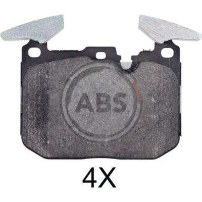 A.B.S. Sada brzdových platničiek kotúčovej brzdy 35005