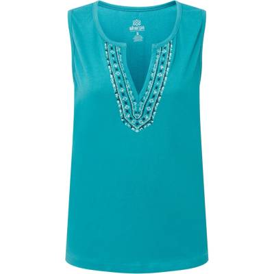 Sherpa Дамски топ Sherpa Women's Kalindi Tank Top - Light Hydra - размер XL (916-6730-0215)