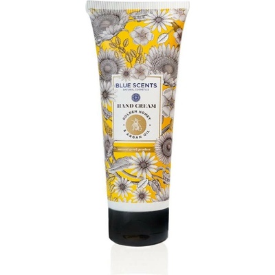 BLUE SCENTS - Přírodní řecká kosmetika KRÉM NA RUCE ZLATÝ MED A ARGANOVÝ OLEJ 75 ml – Hledejceny.cz