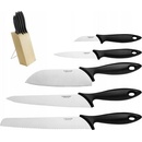 FISKARS Darčeková sada nožov v bloku 5 ks 1023782 Essential