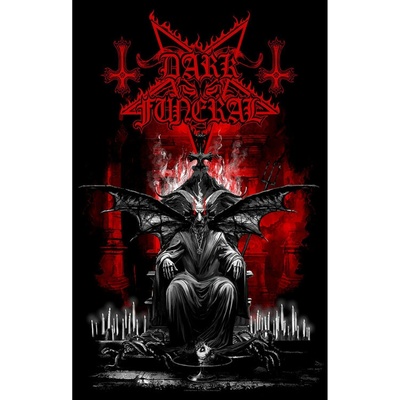 Spiral Dark Funeral Vlajka Baphomet Velikost: UNI