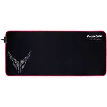 PowerColor Подложка за мишка PowerColor Red Devil RGB - XL (MPDR-1000)