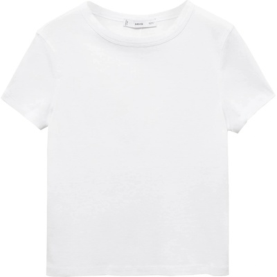 MANGO Тениска 'zani' бяло, размер l