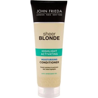 John Frieda Sheer Blonde Highlight Activating 250 ml хидратиращ балсам за руса коса за жени