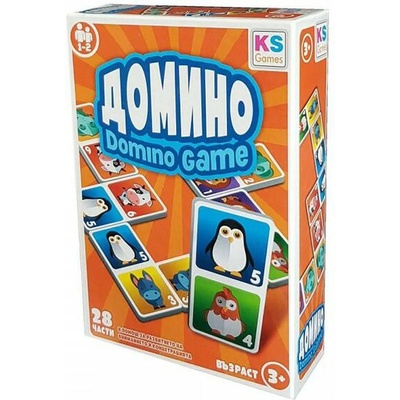 Домино с Животни - Настолна игра за деца на 3+